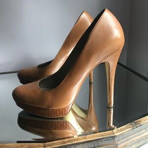Michael Kors Tan Leather Heels
